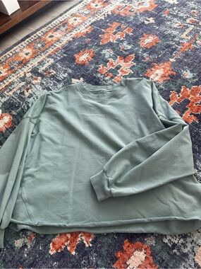 Women’s Crewneck Sweatshirt in Sage Green
